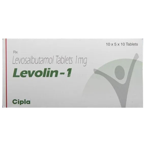 levolin 1mg tablet 10's